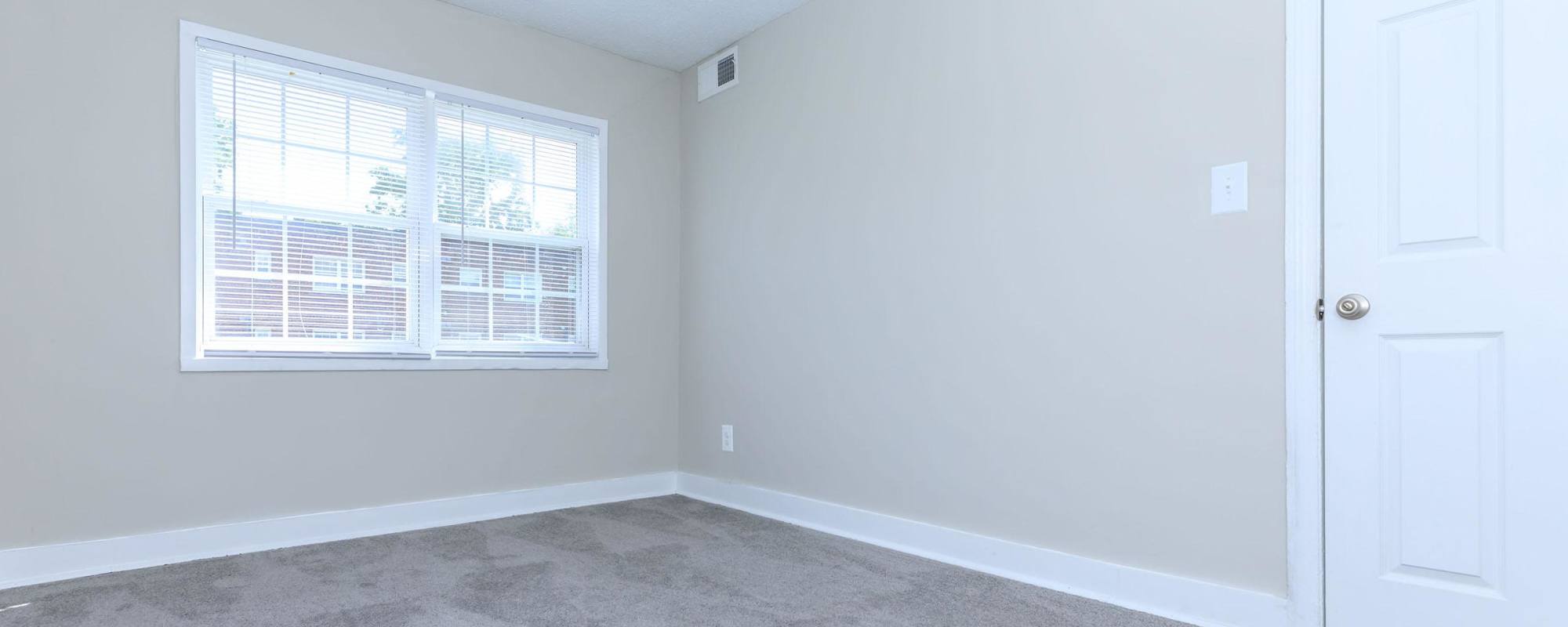 Unfurnished bedroom at Parkland Village in District Heights, Maryland