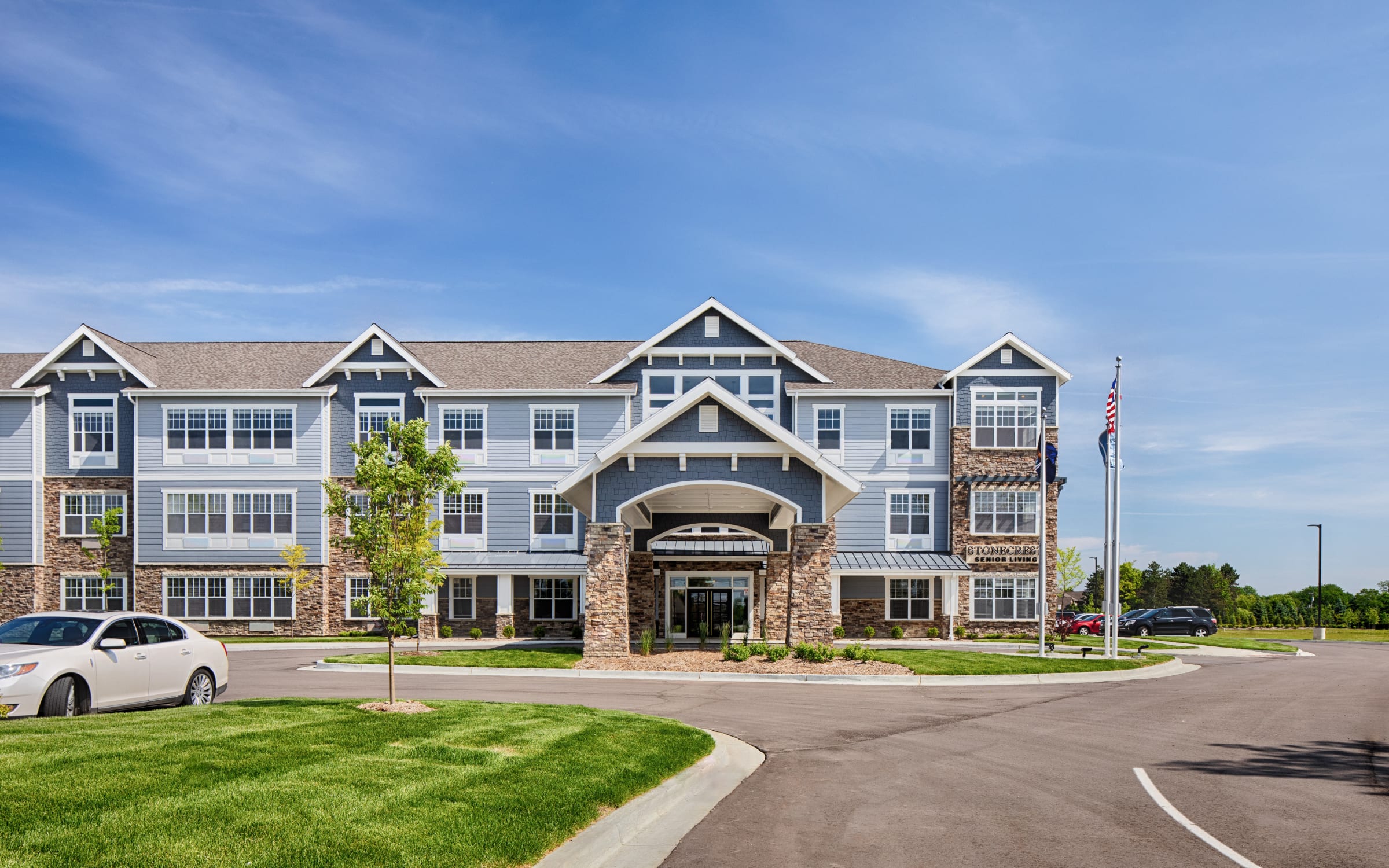 Exterior view of Anthology of Northville in Northville, Michigan