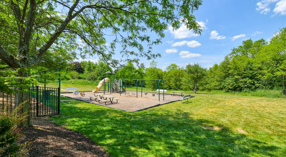 Kids play area at Hawthorne Estates, Oakdale, Pennsylvania