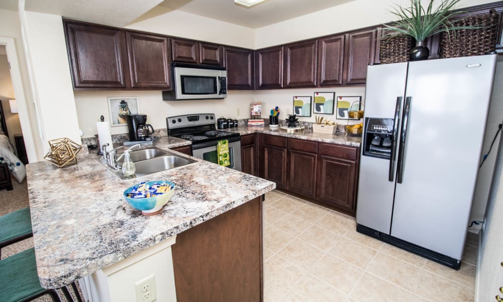 Kitchen at Tuscany Ranch in Waco, Texas