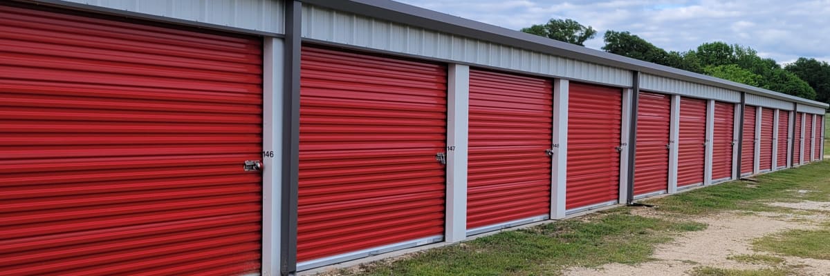 Unit size guide from KO Storage in Pittsburg, Texas