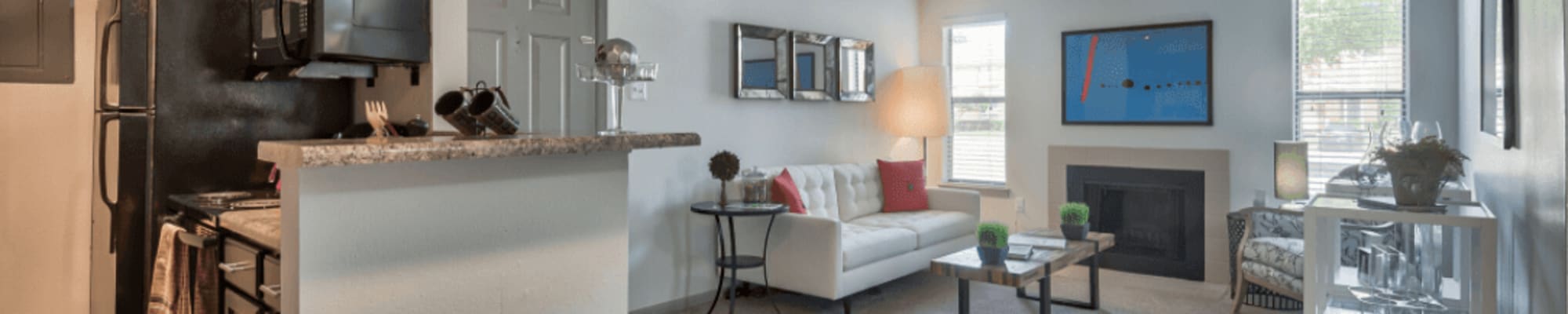 Floor plans at Brightwaters Apartments in Little Rock, Arkansas