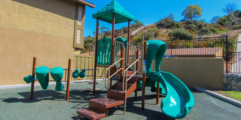 A playground at Home Terrace in San Diego, California