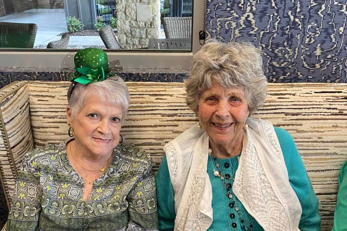 Friends together at an event Watermere McKinney in Mckinney, Texas.