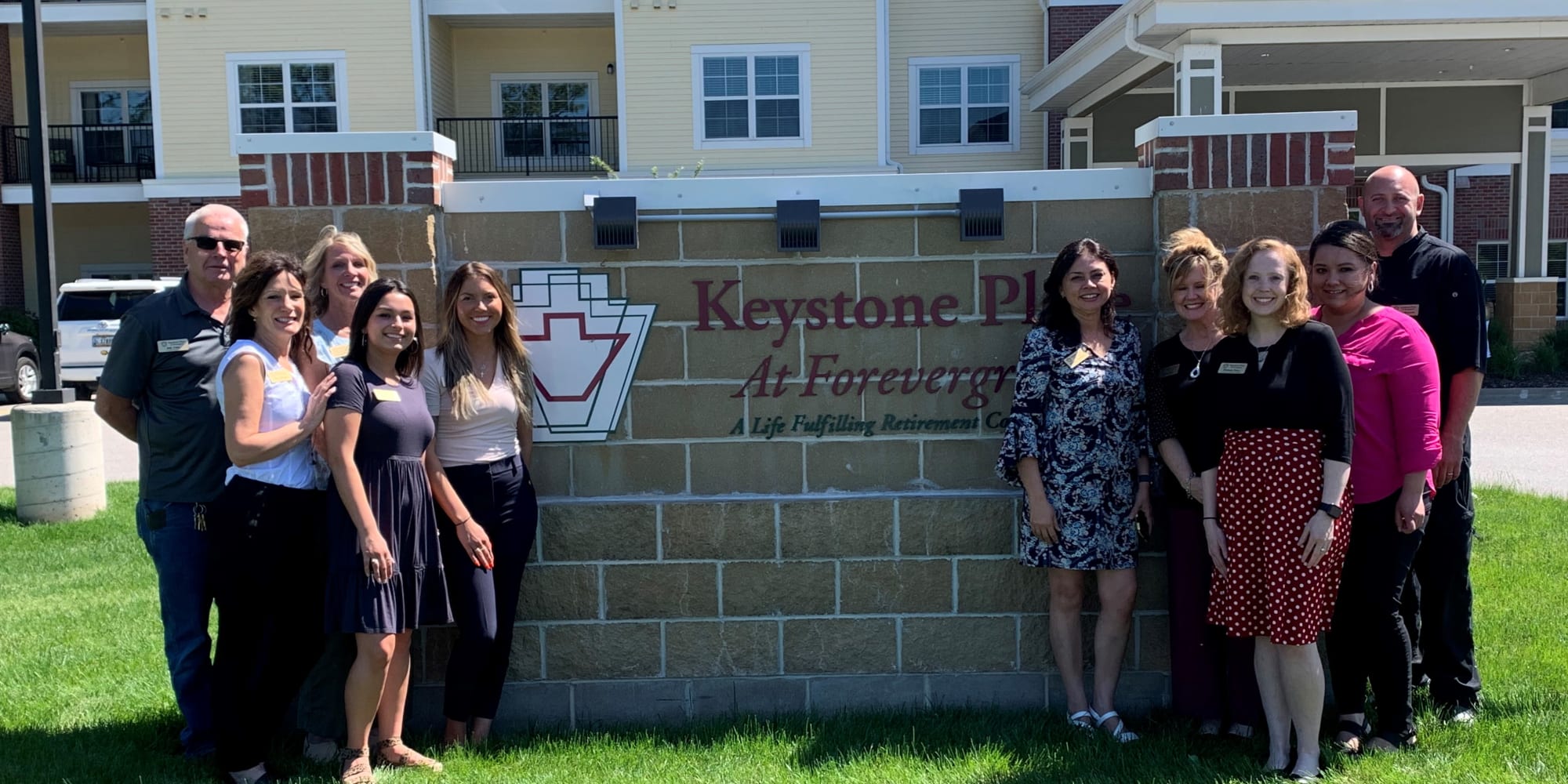 Our Team at Keystone Place at Forevergreen in North Liberty, Iowa