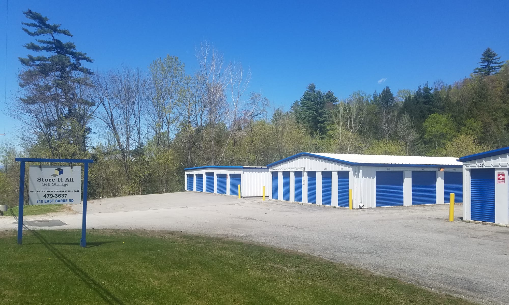 Self storage in Barre VT