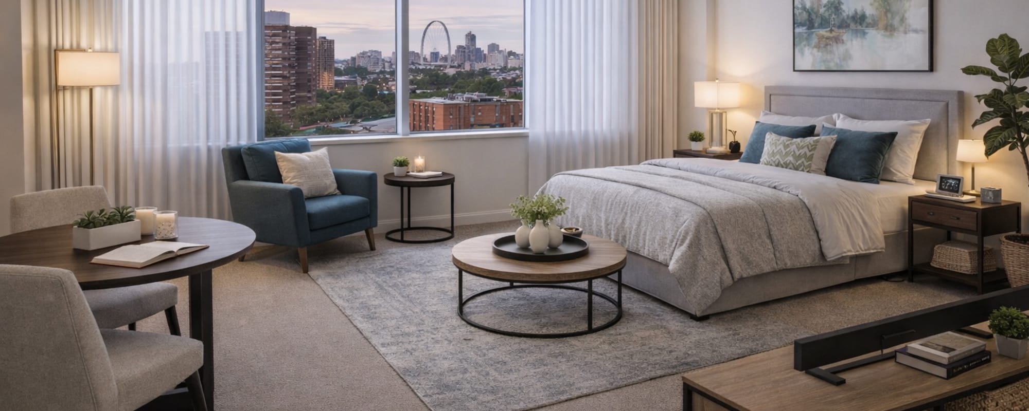 Apartments at Council Tower Apartments in Saint Louis, Missouri