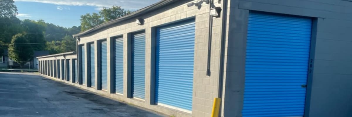 Unit size guide from KO Storage in Chattanooga, Tennessee