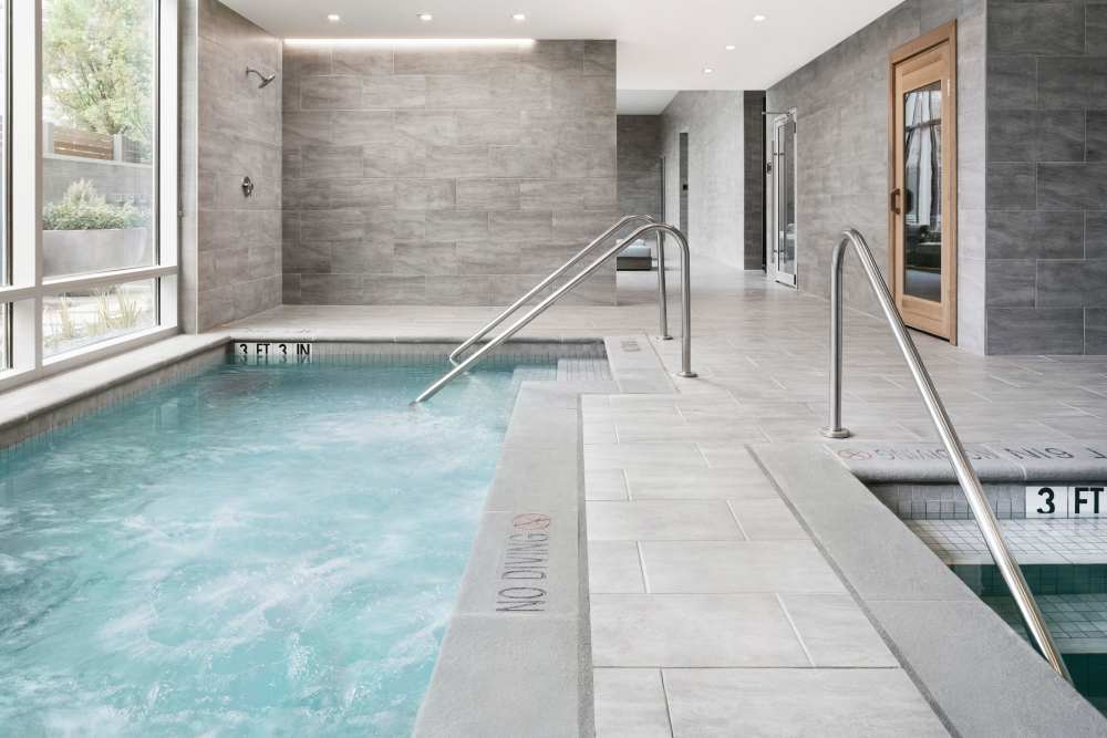 Community pol area at Ardan in Dallas. TX