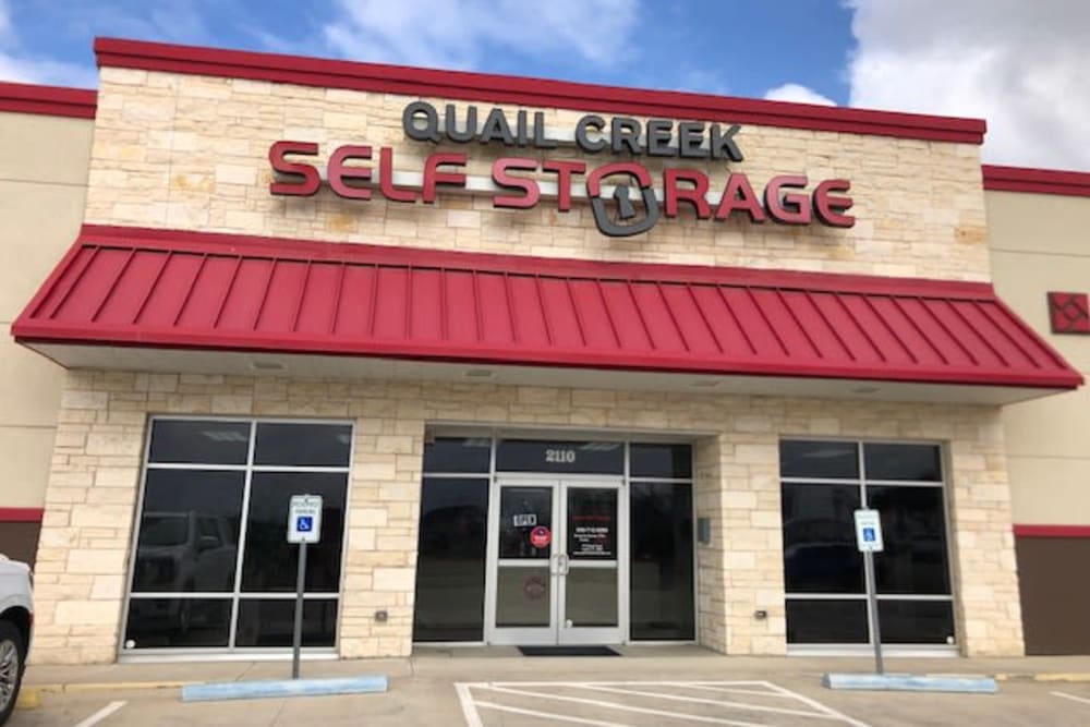 Office entrance at Storage Star Laredo in Laredo, Texas