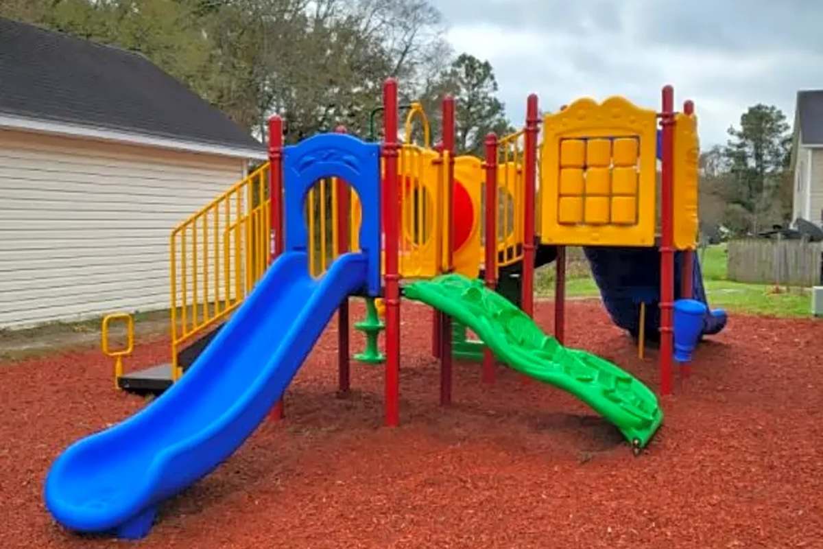Playground at Alston Arms Apartments in North Charleston, South Carolina