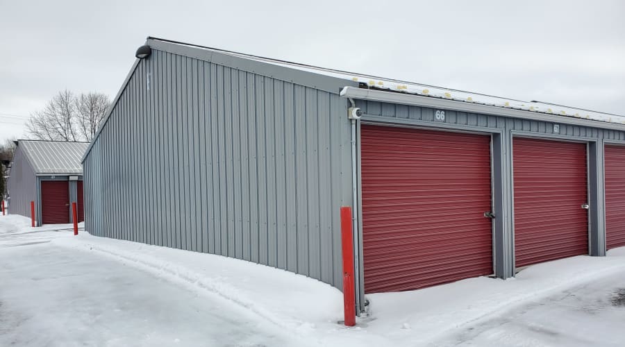 Exterior of outdoor units at KO Storage of Waite Park in Waite Park, Minnesota