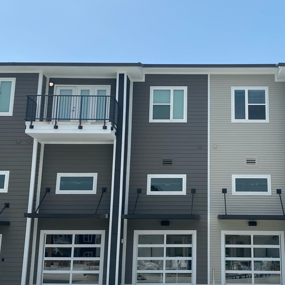 Building exterior at Landmark Apartments Phase II in Little Rock, Arkansas