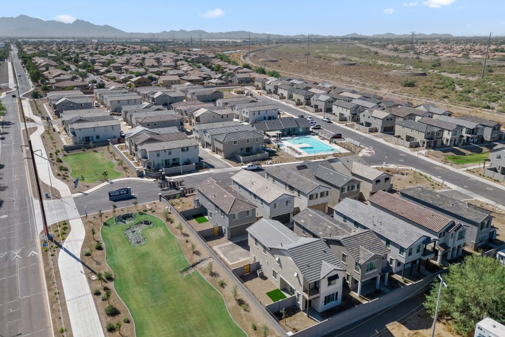 On - site management at Ironwood Homes at River Run in Avondale, Arizona