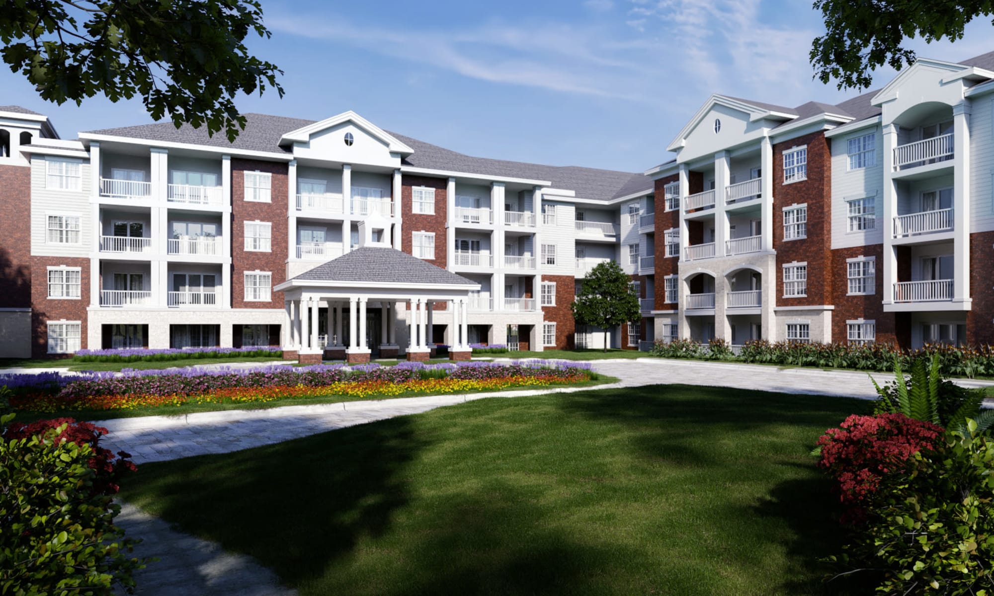 55 and Over Apartment Community at Jubilation in Fredericksburg, Virginia.
