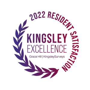 Kingsley award of excellence graphic