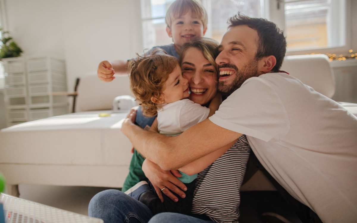 young family at Magnolia Crossing in Gonzales, Louisiana