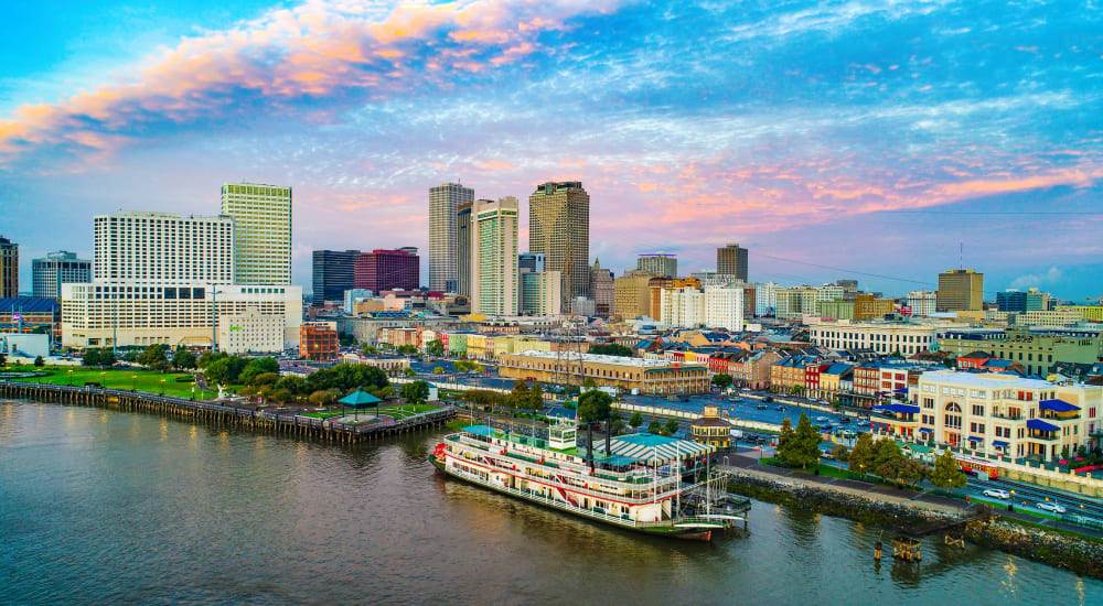 View of skyline near The Maxwell in Metairie, Louisiana