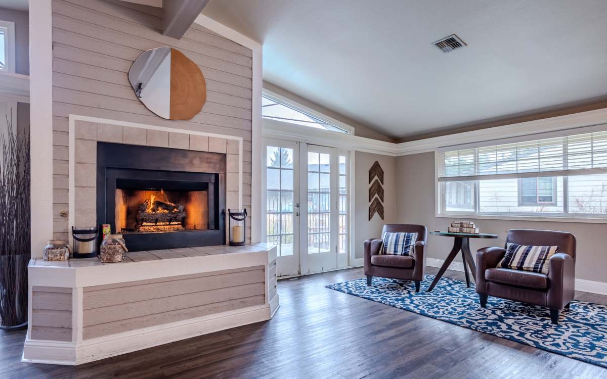 Interior view at The Rosewood Apartments in Vancouver, Washington
