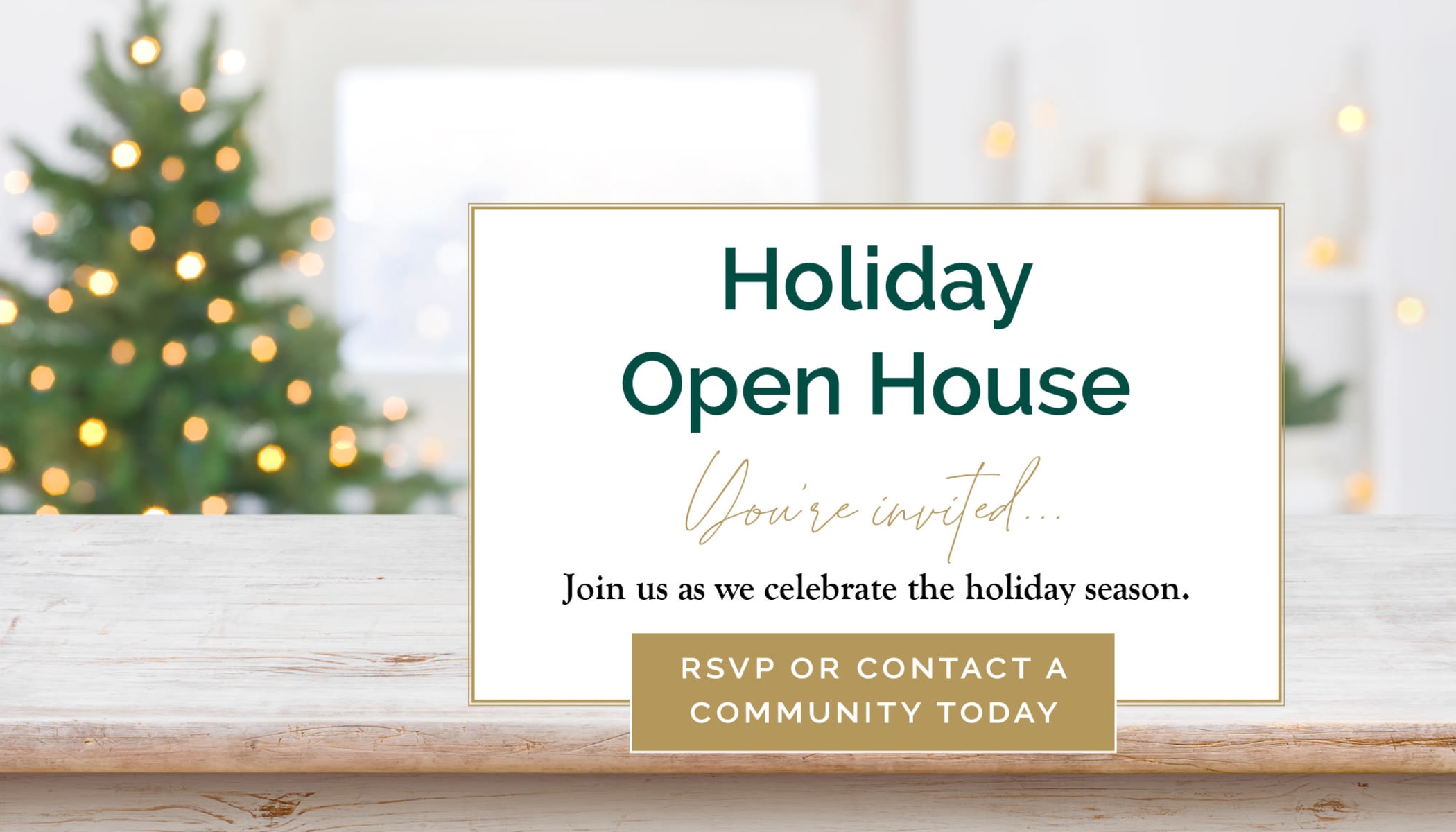 Holiday open House at Waltonwood in West Bloomfield, Michigan