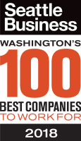 Seattle Business Washington’s 100 Best Companies to Work For given to Pillar Properties in Seattle, Washington