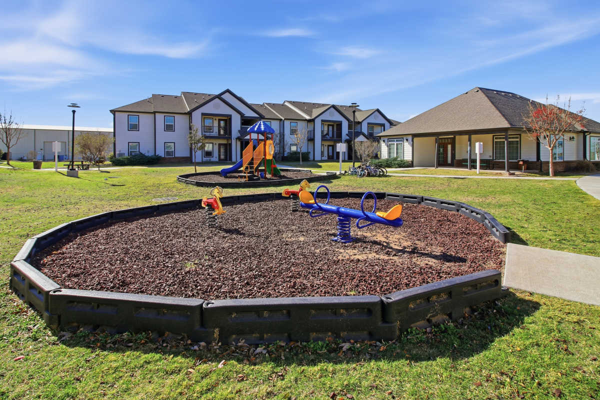 Playground at Glenn Park in San Angelo, Texas 