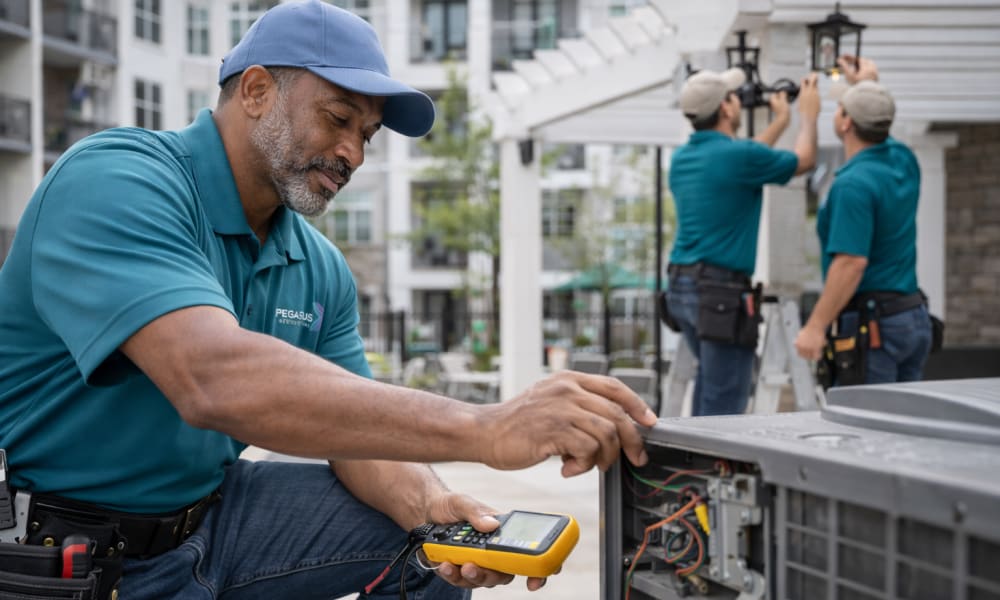 Maintenance at Pegasus Residential in Alpharetta, Georgia