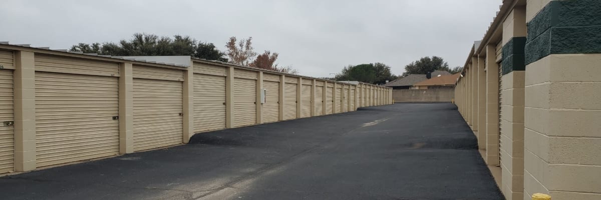 Unit sizes and prices at KO Storage in San Angelo, Texas