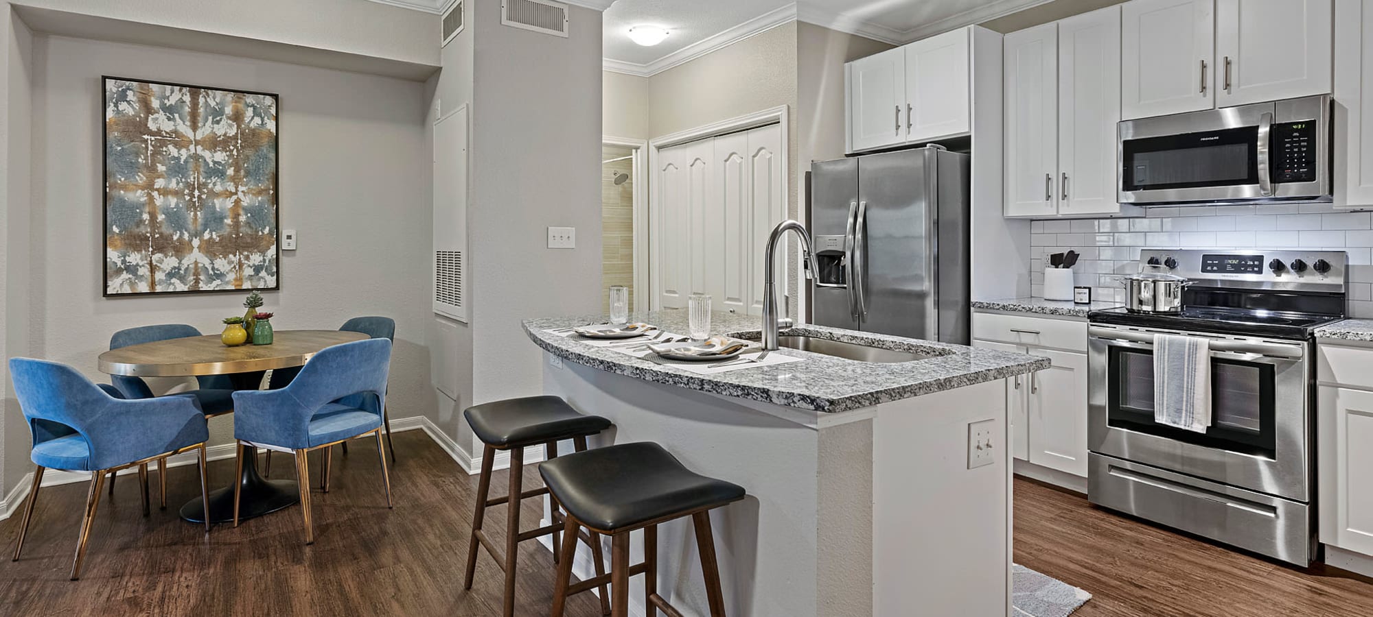 Floor plans at Marquis Parkside in Austin, Texas