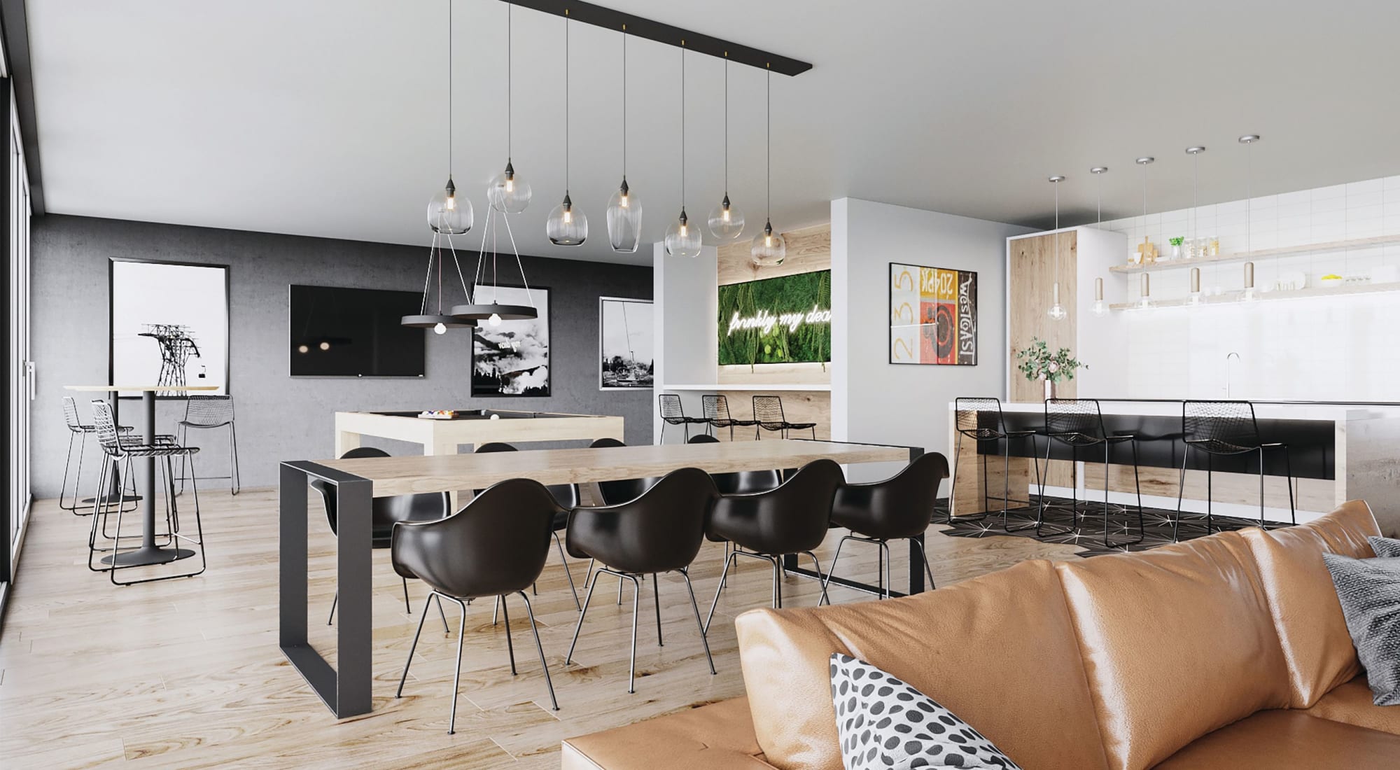 Dining room at Blackbird in Redmond, WA