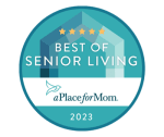 Best of senior living award for Cardinal Village in Sewell, New Jersey