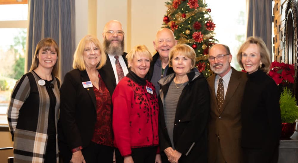 A group of staff members of Mission Healthcare at Renton in Renton, Washington. 