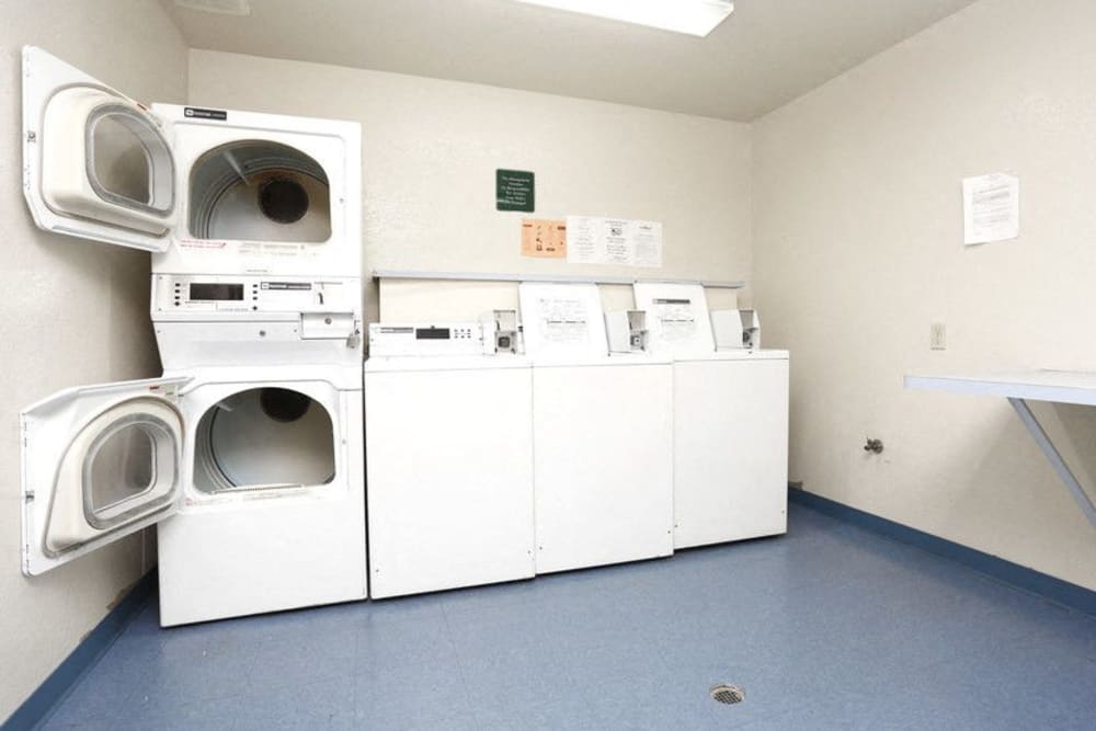 Laundry facility at Summerhill Terrace Apartment Homes in San Leandro, California