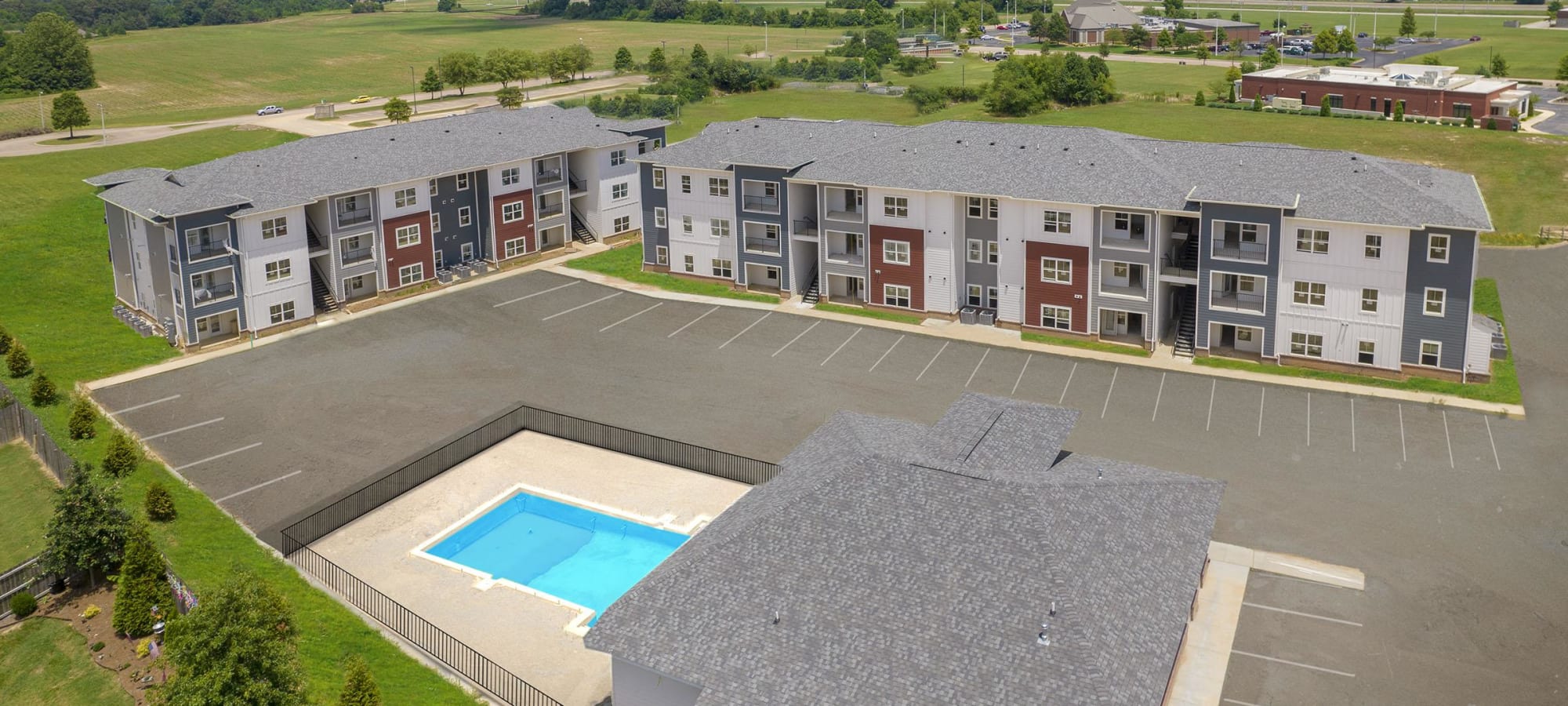 Exterior rendering of  Copper Creek in  Jackson, Tennessee