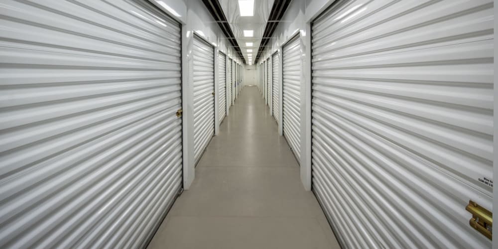 Indoor climate controlled units at StorQuest Self Storage in Aurora, Colorado