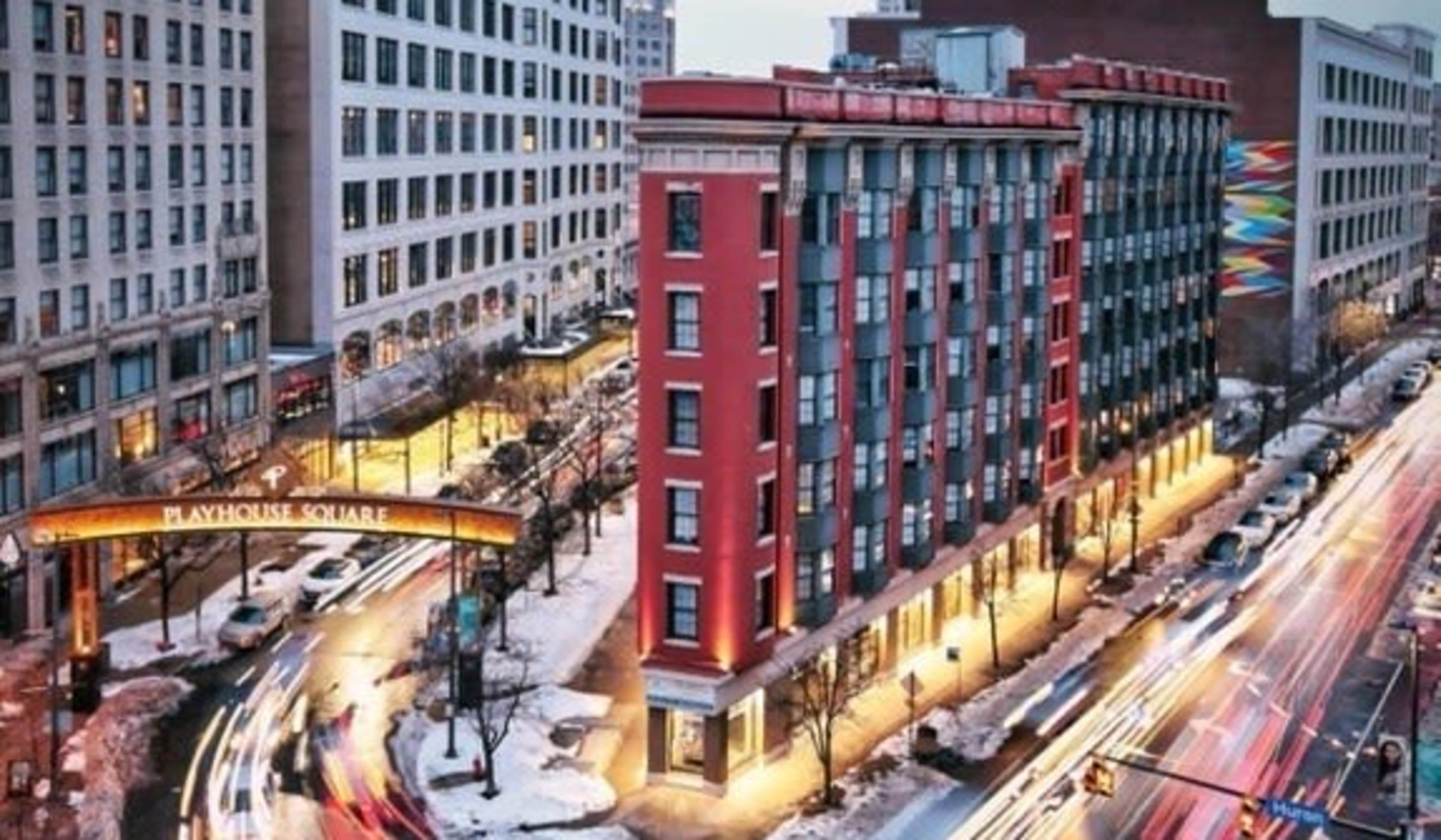 Great neighborhood at Huron Square and The Osborn in Cleveland, Ohio
