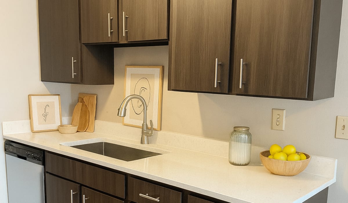 Quartz Countertop at Cedars of Edina in Edina, Minnesota