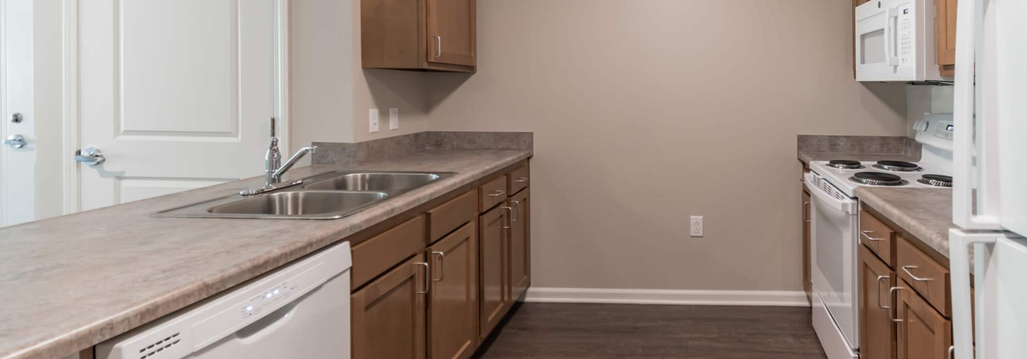 Kitchen at Magnolia Greene in Lavale, Maryland