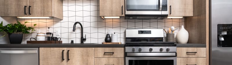 Stunning kitchen at The Alamitos in Long Beach, California