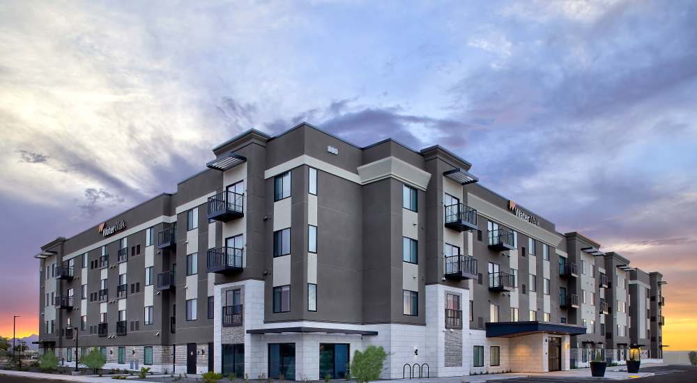 Exterior view of Waterwalk Tucson in Tucson, Arizona 