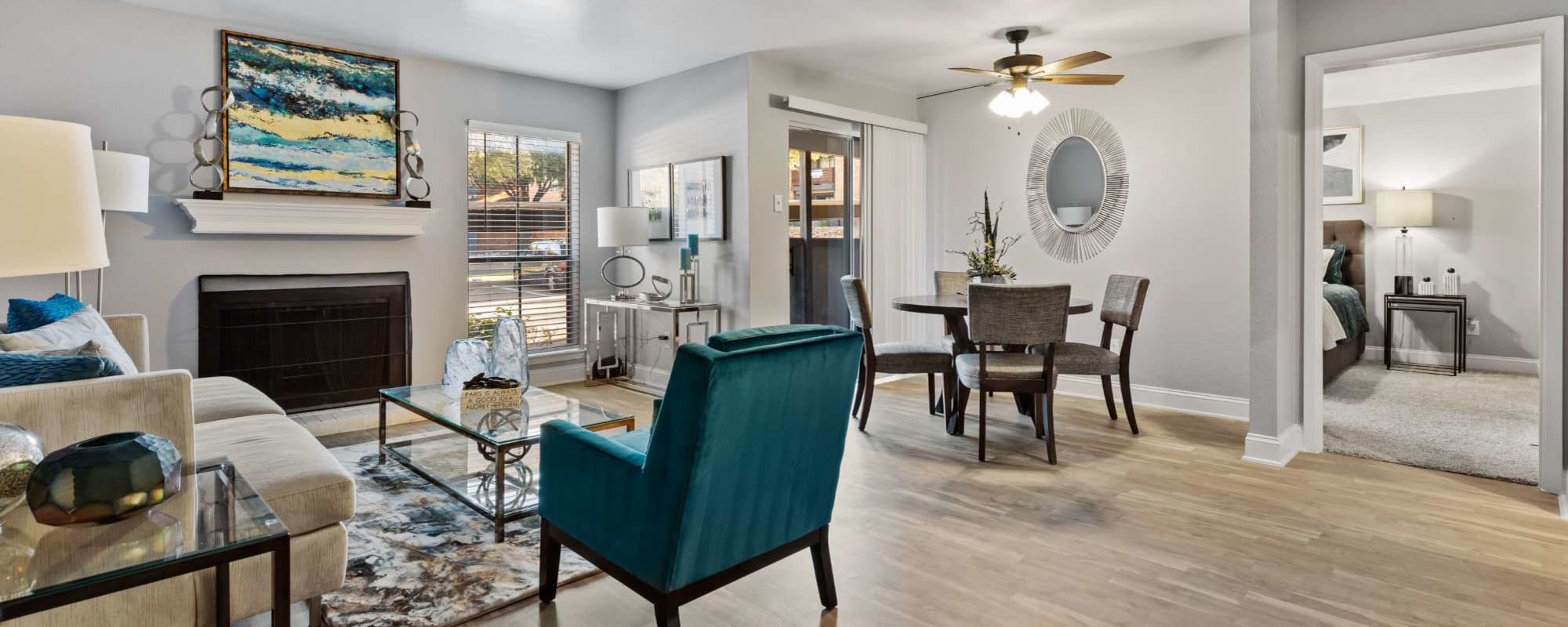 Resident living space at The Haven on Chisholm Trail in Fort Worth, Texas