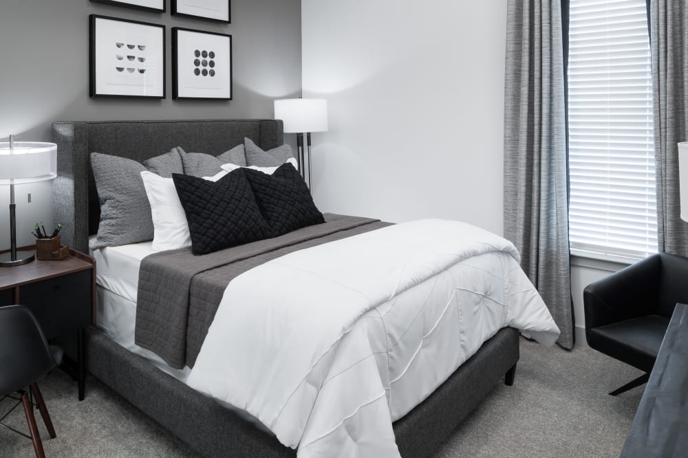 Large bedroom at The ReVe in Garland, Texas