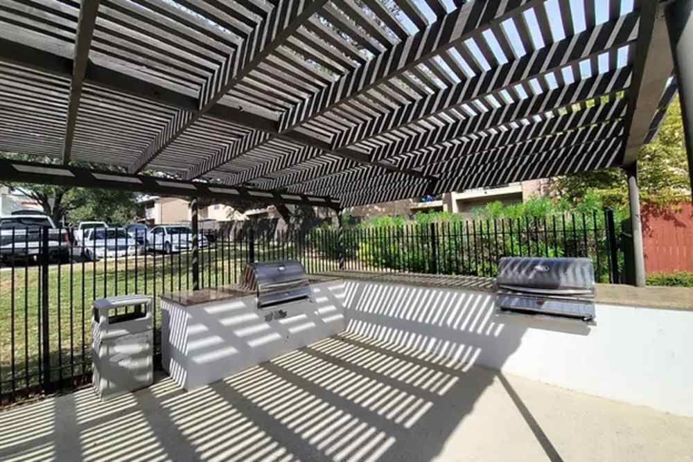 BBQ grills at Arcos in San Antonio, Texas
