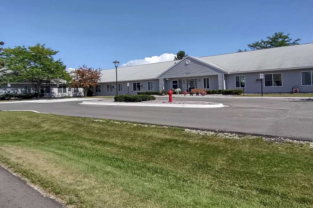 Open parking available at Willow Creek Apartments in Escanaba Michigan