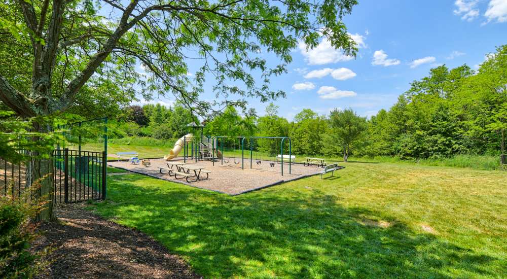 Kids play area at Hawthorne Estates in Oakdale, Pennsylvania