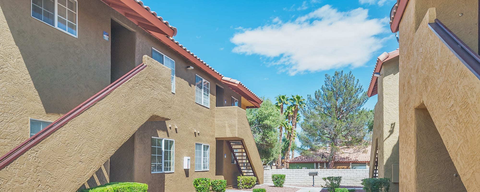 Neighborhood of Hidden Cove Apartments in Las Vegas, Nevada