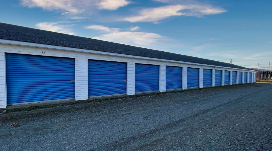 Outdoor security camera at KO Storage in Pittsfield, Maine