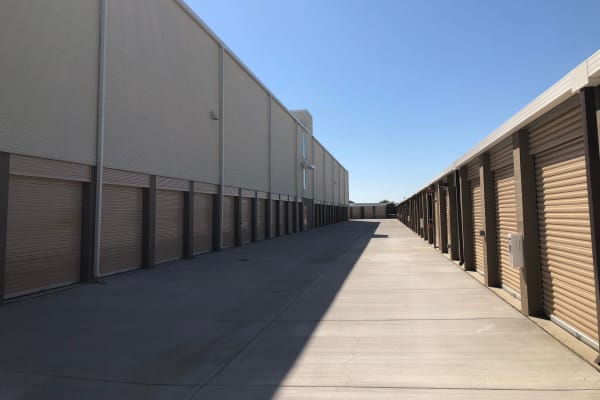 Cypress Self Storage's outdoor storage units in Oakley, California