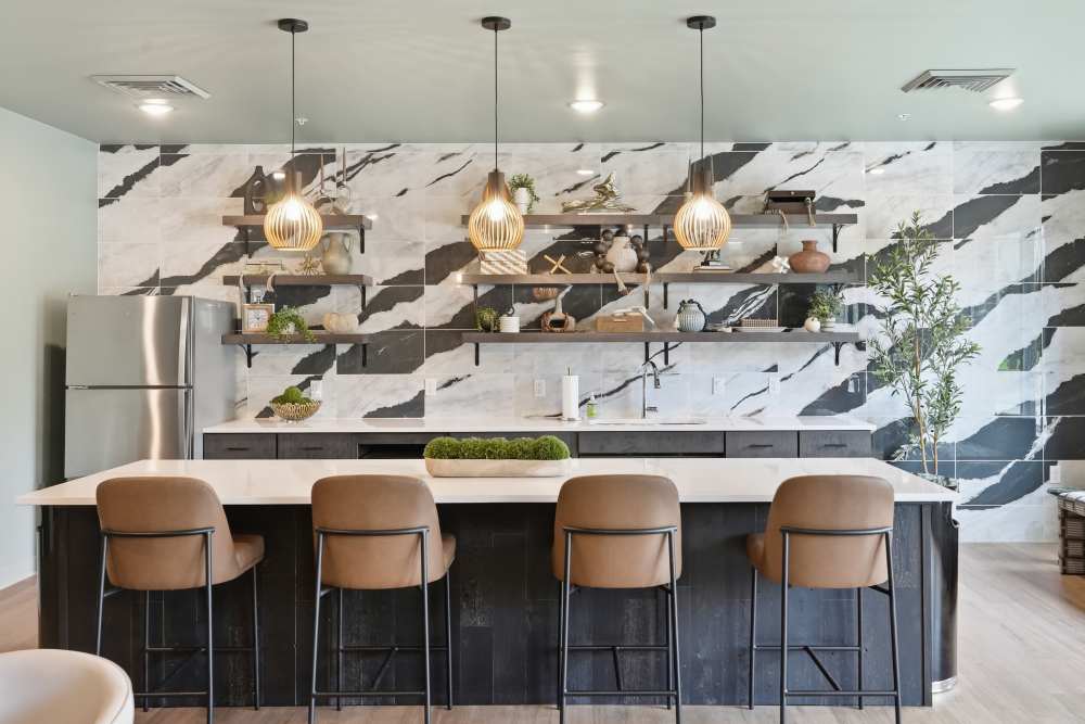 Community room at The Intersect in Madison, Wisconsin
