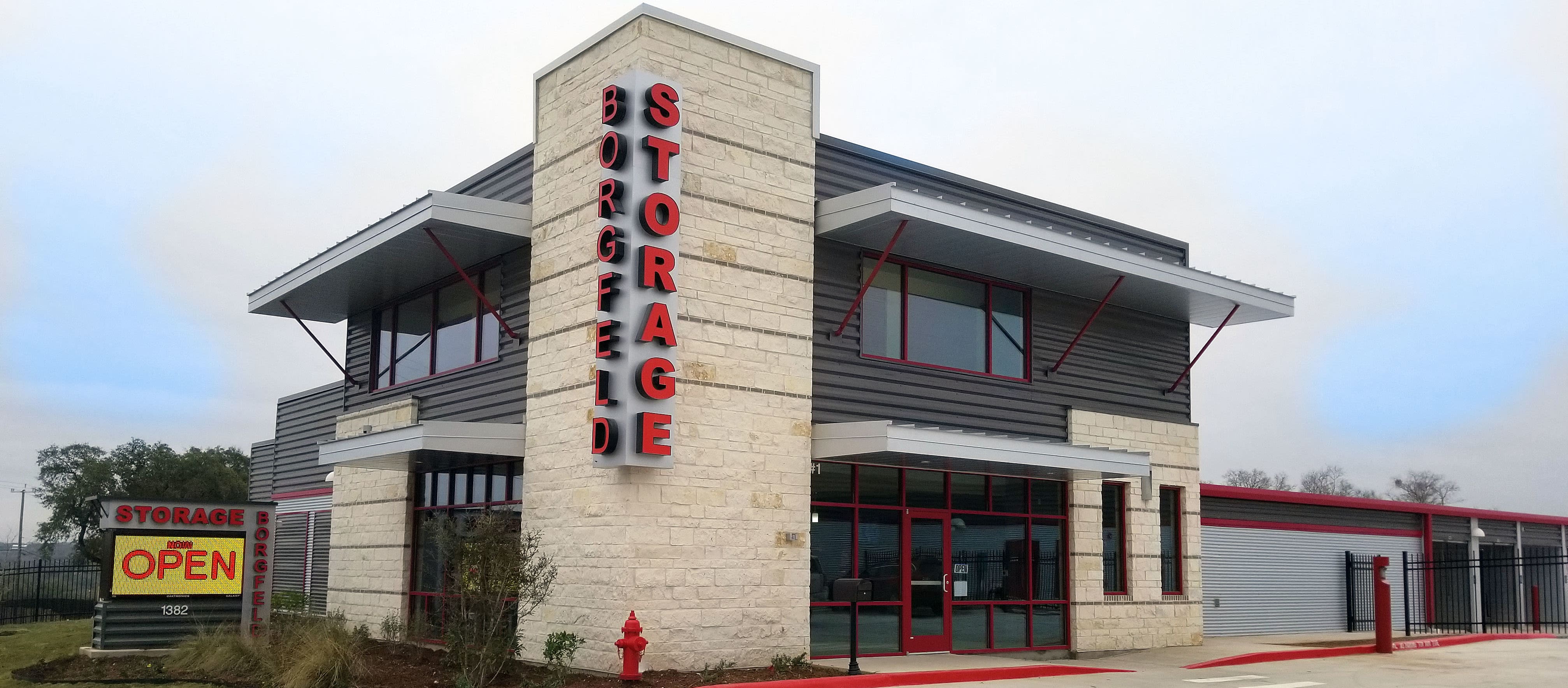 Self storage at Borgfeld Road Storage in San Antonio TX